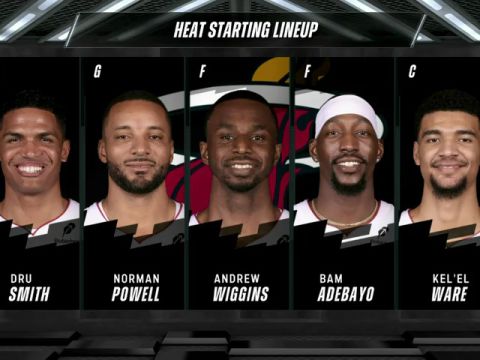 NBA季前赛：热火vs老鹰第1节中文解说回放