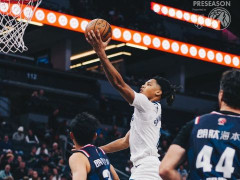 在场-40遭20岁超星碾压:奥迪14中5吞惨烈一战 重返NBA搁浅?