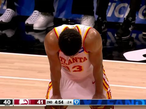 NBA季前赛：热火vs老鹰第2节中文解说回放