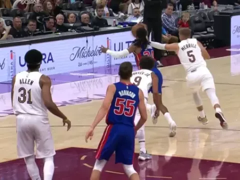 【全场回放】 骑士vs活塞 (刘芳宇)