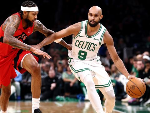 猛龙108-110凯尔特人 怀特狂轰33+9蒂尔曼上演绝杀险胜猛龙