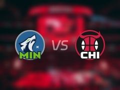 NBA季前赛森林狼vs公牛全场高清中文录像回放(2025年10月17日)