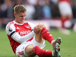 阿森纳的马丁·厄德高因内侧副韧带损伤将“缺席数周”——米克尔·阿尔特塔