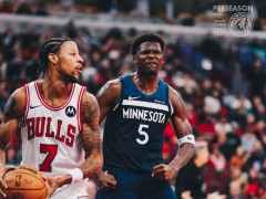 NBA季前赛战报：森林狼遭公牛逆转惜败 华子25+7+5兰德尔23+8