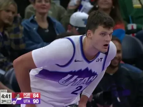 【全场回放】 爵士vs开拓者