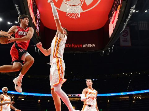 火箭133-115老鹰 残阵火箭3人得分20+力克老鹰