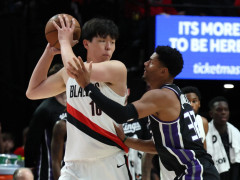 还需加油！NBA季前赛杨瀚森替补出战4场，场均出场18.4分钟贡献8分3.5板1助1.3帽