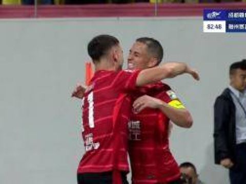 [进球视频] 蓉城3-1领先！罗慕洛持球斜插拉开防守打远角破门