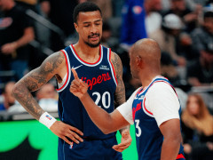 NBA季前赛-快船vs勇士伤病名单（10月18日）哈登与小卡缺阵