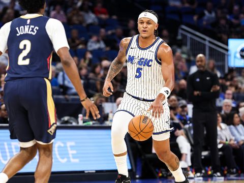 班凯罗vs鹈鹕集锦 贡献两双19+10+3表现出色