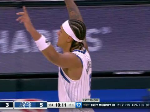 鹈鹕vs魔术第1节英文原声回放