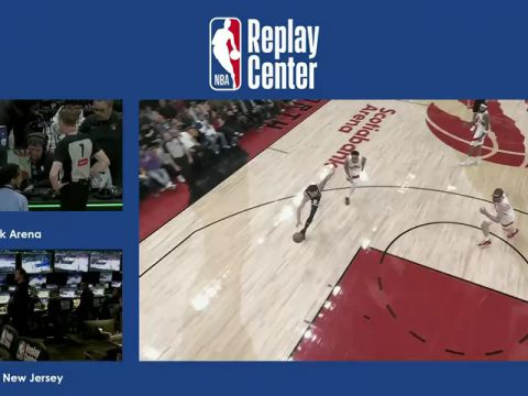 NBA季前赛:篮网vs猛龙第2节英文原声回放