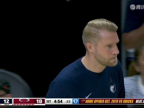 NBA季前赛:灰熊vs热火中文解说全场回放