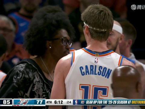 NBA季前赛:掘金vs雷霆中文解说全场回放