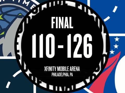 [微博全场集锦]🏀季前赛-恩比德复出14+7+8 埃奇库姆26+6+5断 76人击退森林狼