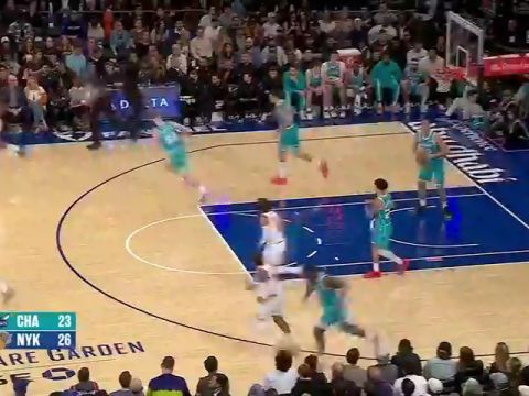 NBA季前赛:黄蜂vs尼克斯第1节中文解说回放