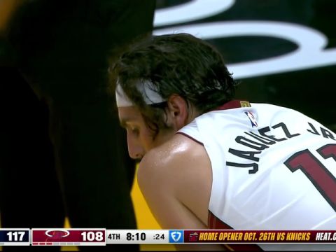 NBA季前赛:灰熊vs热火第4节中文解说回放