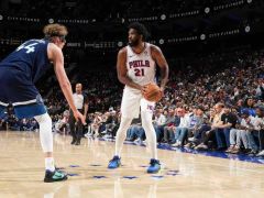 NBA季前赛战报:恩比德时隔8月复出14+7+8 76人3人20+大胜森林狼