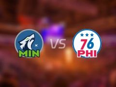 森林狼vs76人全场录像回放-NBA季前赛(2025年10月18日)