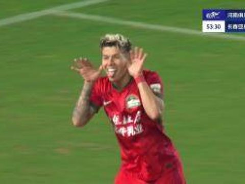 [进球视频] 河南1-0领先！纳萨里奥凌空撩射打破僵局