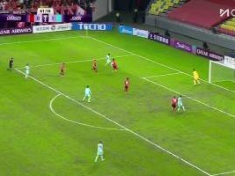 [进球视频] 这下危险了❗️蓉城亚冠0-2落后，对手凌空斩破门