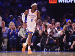 NBA常规赛火箭vs雷霆 杜兰特两罚中一 亚历山大压哨中投成功将比赛拖入加时