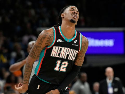 莫兰特vs鹈鹕集锦 全场拿下35+3+3投篮20中13关键抛投终结比赛