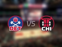 NBA常规赛:公牛第三节领先活塞14分,斯图尔特得到15分,武切维奇得到20分