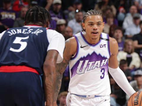 快船vs爵士精华回放 凯斯勒联手马尔卡宁主场击沉快船