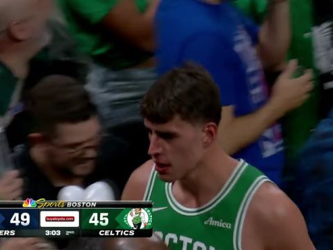 NBA常规赛:76人vs凯尔特人第2节中文解说回放