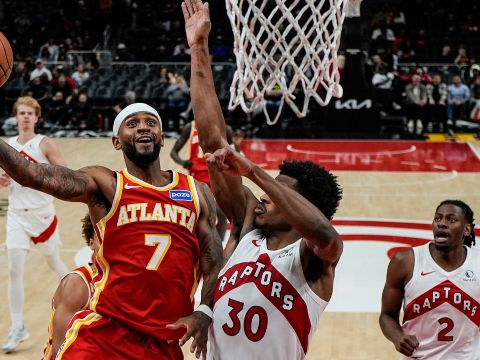 猛龙vs老鹰精华回放 猛龙全民皆兵客场掀翻老鹰夺得开门红