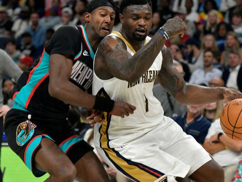 锡安vs灰熊集锦 全场拿下27+9+5投篮21中10关键失误葬送比赛