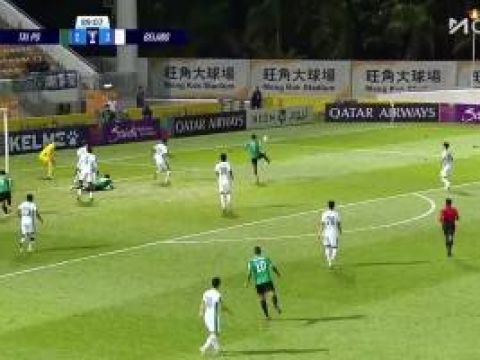 [进球视频]国安又丢球！伦纳凌空抽射梅开二度，大埔3-3绝平国安