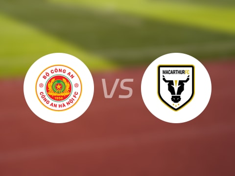【亚冠二级】河内公安vs麦克阿瑟FC比赛结果:河内公安(1-1)麦克阿瑟FC比分战报(2025年10月23日)