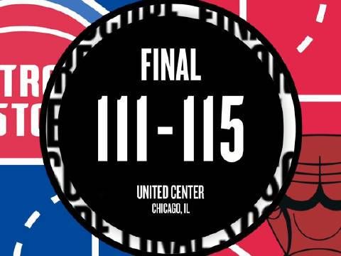 [微博原声集锦]🏀武切维奇28+14 吉迪19+11 CC24投23分7板10助 公牛险胜活塞