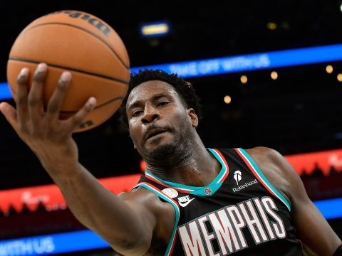 小贾伦-杰克逊vs鹈鹕集锦 全场拿下18分8篮板6盖帽进攻防守一把抓