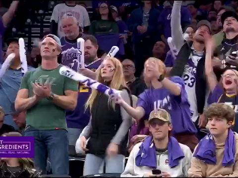 NBA常规赛：快船vs爵士第4节英文原声回放