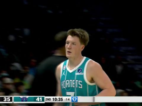 NBA常规赛:篮网vs黄蜂第2节英文原声回放