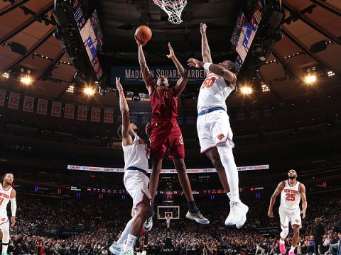 莫布利vs尼克斯集锦 拿下22+8三分投射日趋稳定