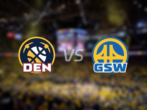 NBA常规赛:半场战罢,掘金以70-61领先勇士,戈登25+2+1
