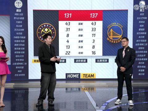 掘金vs勇士中文解说全场回放