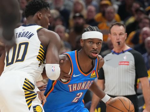 雷霆vs步行者精华回放 亚历山大生涯新高55分率队双加时艰难拿下步行者