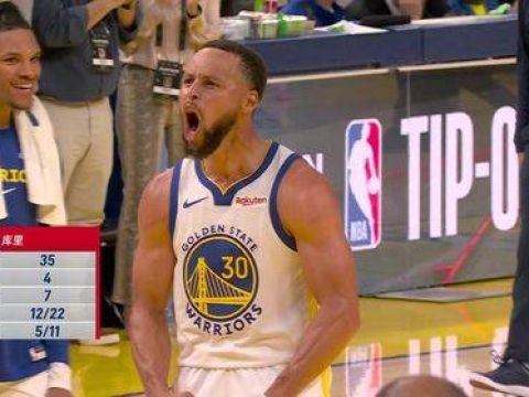 [库里超远三分]阿隆-戈登飙关键3分！库里超远绝平三分拖入加时！