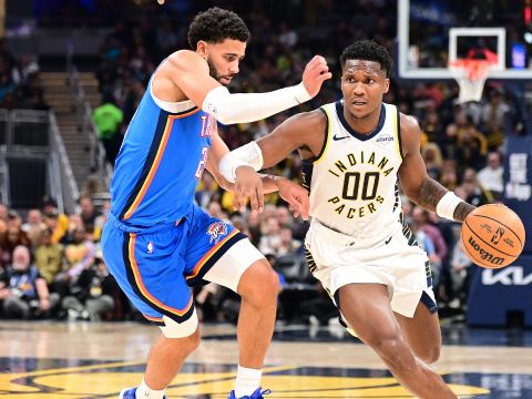 马瑟林vs雷霆集锦 全面爆发砍下36+11的两双数据