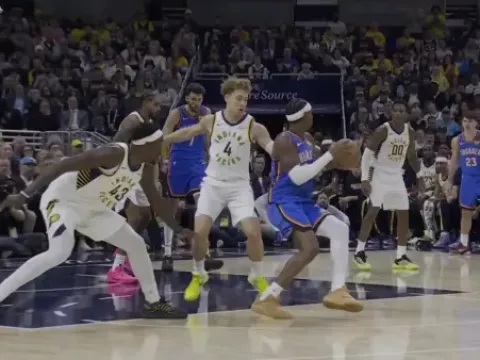 【全场回放】 步行者vs雷霆 (罗森)