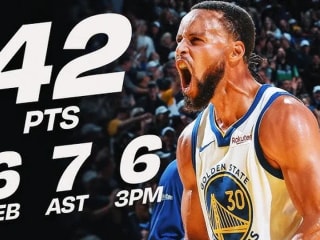 斯蒂芬·库里砍下42分,勇士加时赛137-131险胜掘金