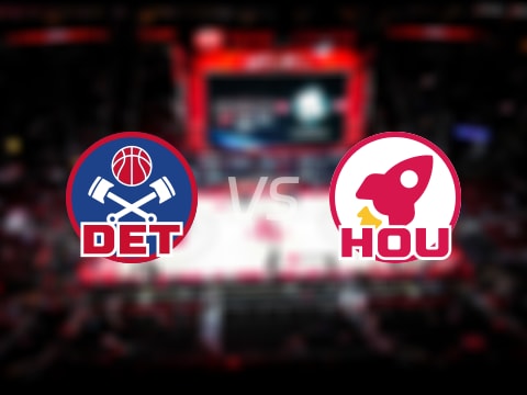 活塞vs火箭:首节战罢,活塞32-33火箭,杜兰特得到9分
