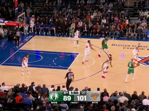 布朗vs尼克斯集锦 全场拿下23+4难阻球队失利