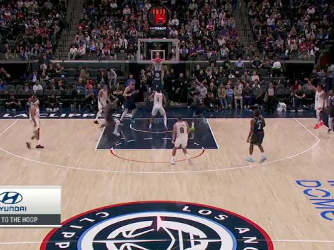 NBA常规赛：太阳vs快船第3节英文原声回放