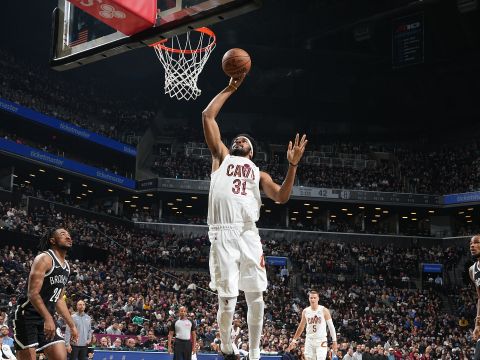 艾伦vs篮网集锦 全场拿下22+6+4全面数据上演逆天隔扣燃炸全场